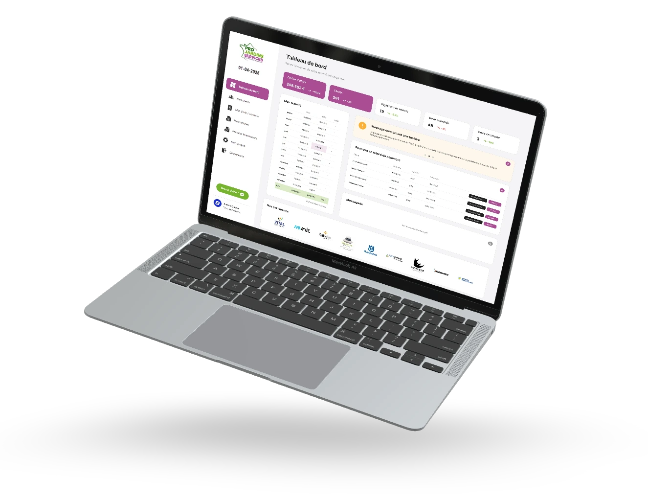 Plateforme SAP paysagiste